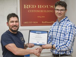 Red House Custom Building is Excited to Recognize New Certified Lead Carpenters