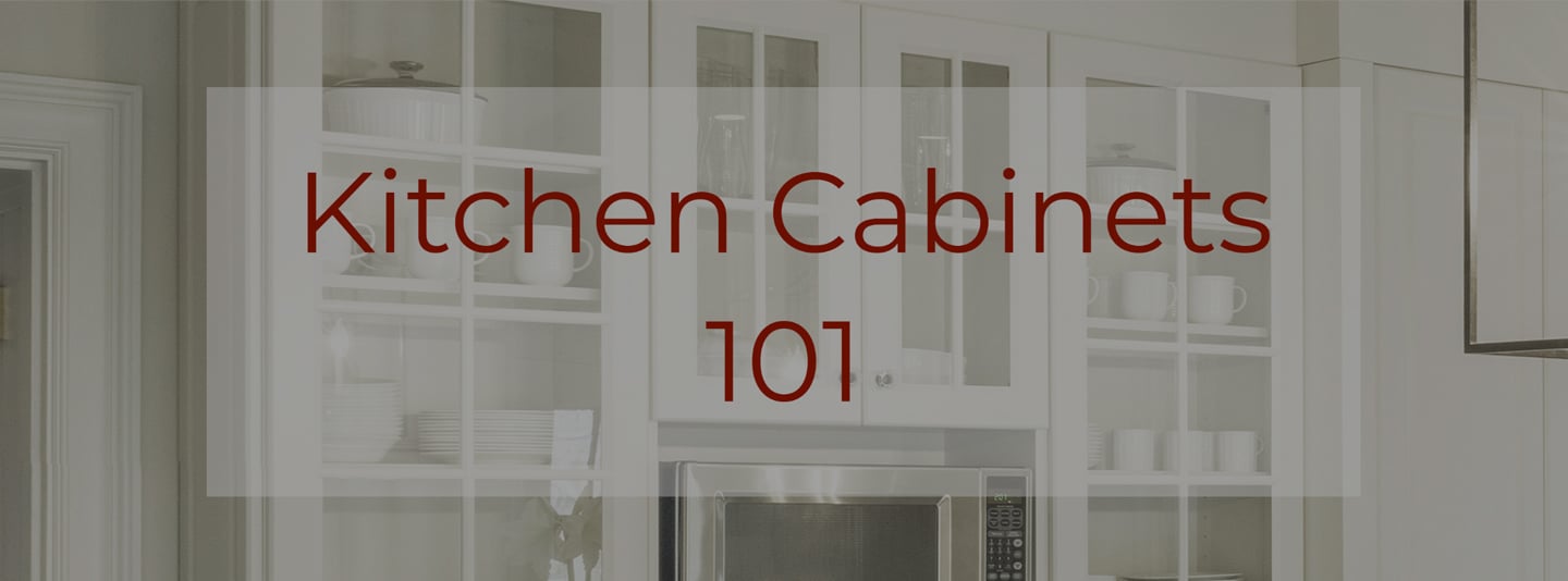 Kitchen Cabinets 101 Header