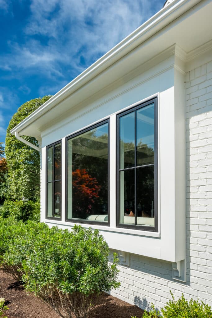 Picture window on a modern home