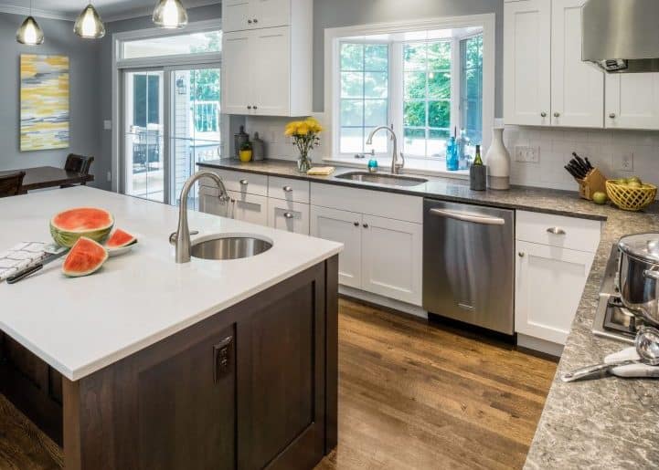 2020 interior design trends double kitchen sinks, East Greenwich, RI
