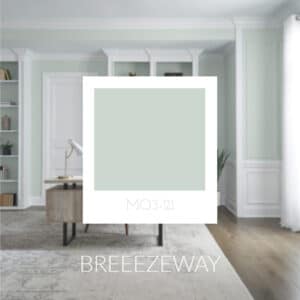 2022 interior paint color trends BEHR Breezeway
