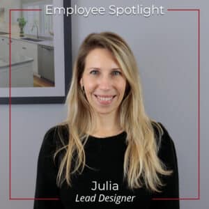 Red House Lead Designer employee spotlight; Julia