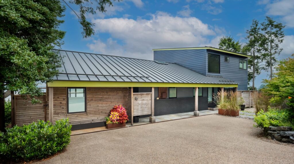 modern home exterior rhode island