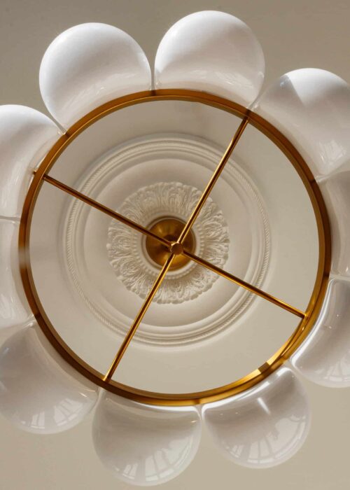 Ornate lighting to accentuate the living space