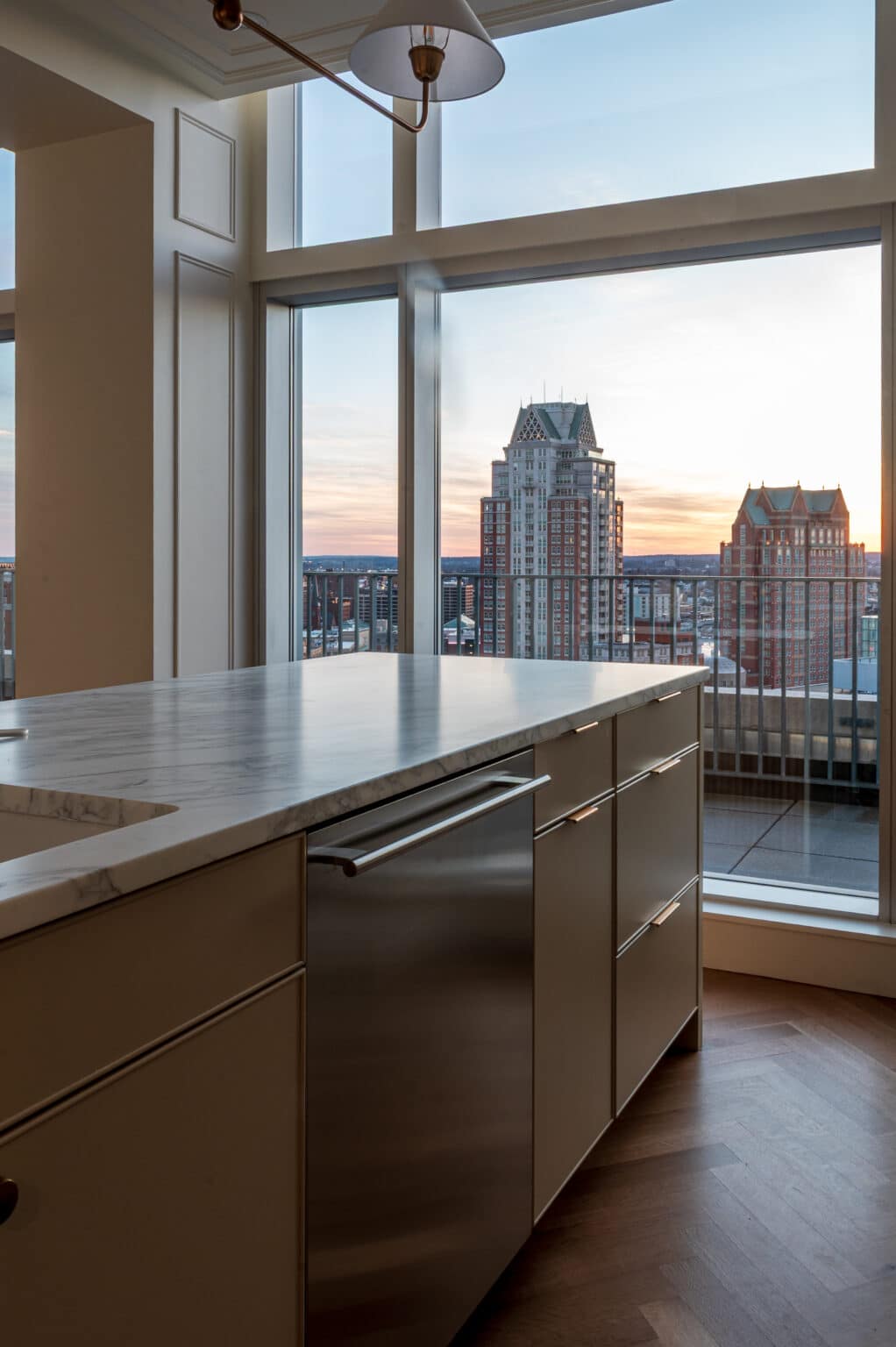 Image showcasing Luxury Penthouse Remodel in Providence, RI