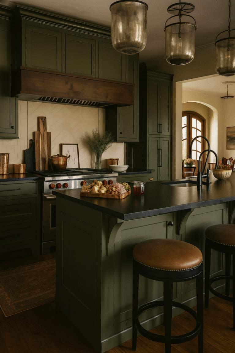 4 Shades of Green to Try in Your Kitchen