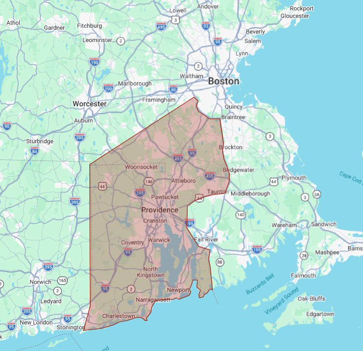 Red House Design Build Service Area in massachusetts and rhode island